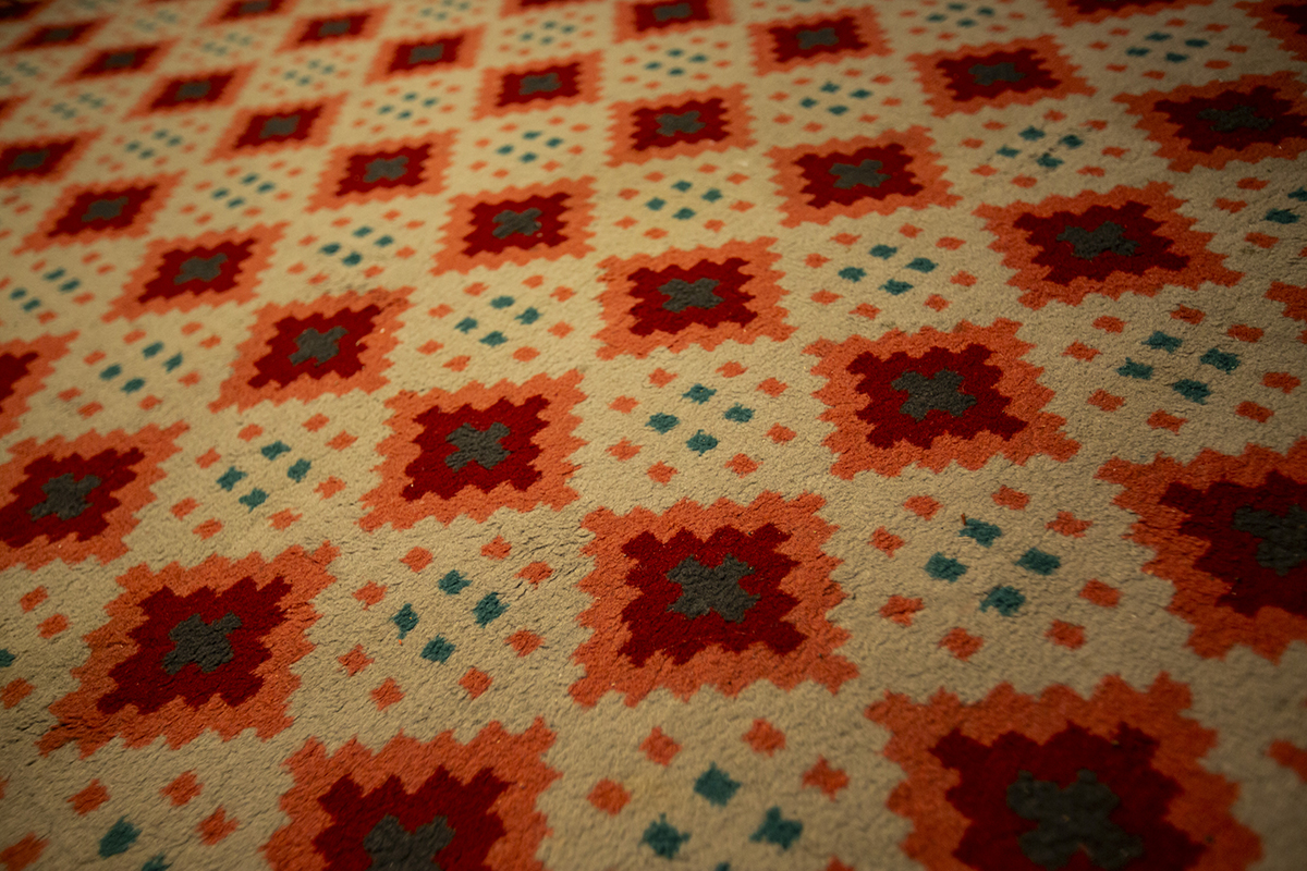 Musicol studio carpet detail